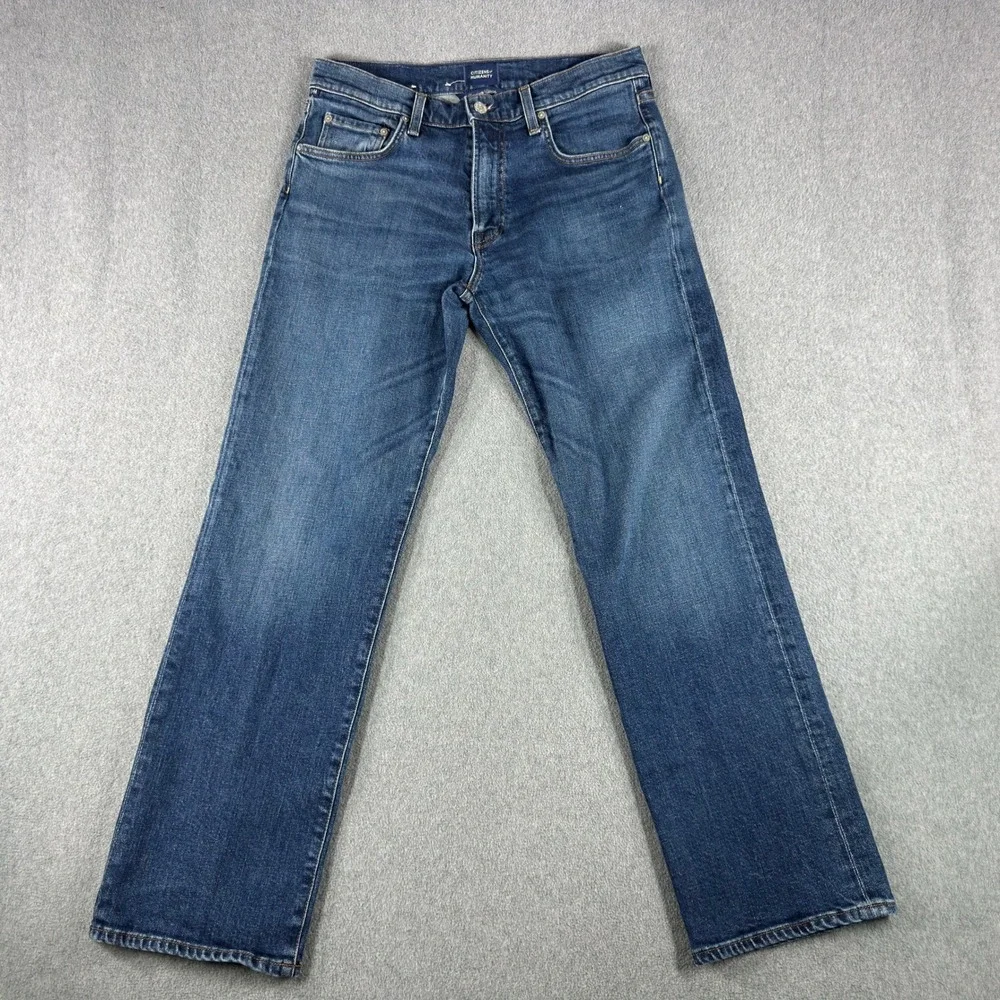 Citizens of Humanity Premium Vintage Jeans Blue Straight Mens 32x30 USA Stretch